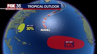 Will a tropical system develop off the Florida coast?