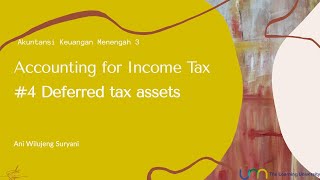 Deferred tax assets - aset pajak tangguhan