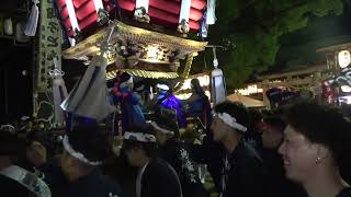 令和5年10月6日 西地蔵ふとん太鼓宮入 石津太神社秋祭り 堺市西区