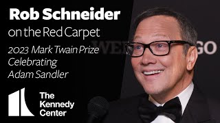 Rob Schneider - 2023 Mark Twain Prize Red Carpet (Adam Sandler)
