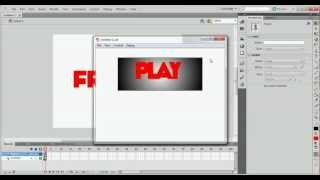 How to make a button in As3