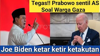 Amerika Disentil Prabowo!! Selalu bicara HAM, tapi tidak peduli warga gaza