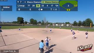 Wasco Diamonds 18U WM vs Wasco Diamonds 18U CV (2021.06.13)