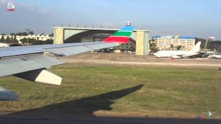 Middle East Airlines MEA Beirut-London Taxi + Take Off A330 HD 2014