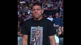 Crowds Reaction Seeing Nick Diaz In Attendance Supporting His Bro Nate Diaz