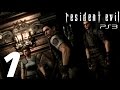 Resident Evil HD Remaster (PS3) - Chris Walkthrough Part 1 - The Mansion