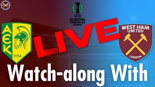 AEK Larnaca Vs. West Ham United Live Watch-Along With | Europa Conference League  | JP WHU TV