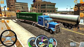 Truck Simulator USA #20 - Truck Games Android IOS gameplay