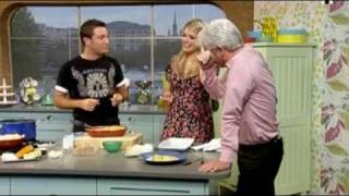 Gino says his grandmother is a bike & Holly & Phil crack up - This Morning 18th May 2010