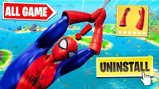 If I Stop Swinging, I DELETE Fortnite (Spider-Man Mythic)