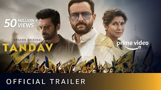 Tandav - Official Trailer | Saif Ali Khan, Dimple Kapadia, Sunil Grover | Amazon Original | Jan 15