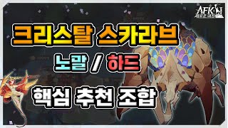 [AFK 새로운여정] 크리스탈 스카라브 핵심 추천 조합