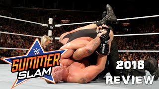 WWE SummerSlam 2015 Review