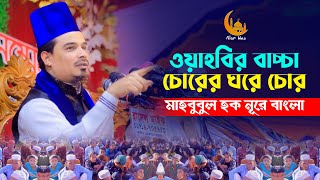 ওয়াহাবির বাচ্চা - চোরের ঘরে চোর, রাম কাটা লেজ কাটা - মাহবুবুল হক নুরে বাংলা Mahbubul nure bangla