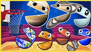 🏀Sport Planets | Planet SIZES Comparison for Baby | Funny Planet for Kids | 8 Planets | Solar System
