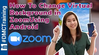 How To Change Virtual Background In Zoom Android | Hide A Messy Room | Zoom Tutorial