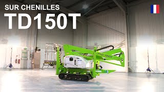 Nacelle élévatrice sur chenille | TD150T vidéo du produit