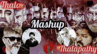 ThalaThalapathy Mashup I தலைவன் \u0026 முதல்வன் #ajithkumar #vijay #2025