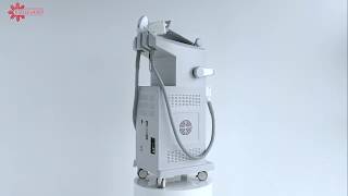 DPL-2A 2IN1 Diode Laser + IPL/Elight Hair Removal Machine