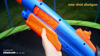 exploring my arsenal of nerf pt.1 REMASTERED