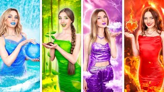 Four Elements: Fire, Water, Air and Earth! Evil Witch Stole My Boyfriend