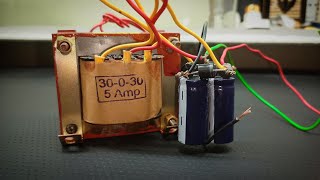 how to make 30 0 30 Bridge rectifier AC to DC