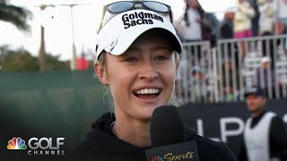 Nelly Korda reflects on LPGA Drive On Champ. win after dramatic playoff vs. Lydia Ko | Golf Channel
