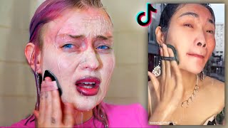 some viral Tik Tok beauty hacks are better left on that app