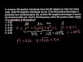 Rhesus factor and allele frequency