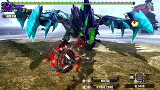 【MHXX】超特殊許可 青電主 ギルド狩猟笛 9'47\