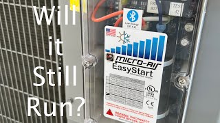 Micro-Air Easy Start Installation, Will house AC on a generator be possible with a soft starter?