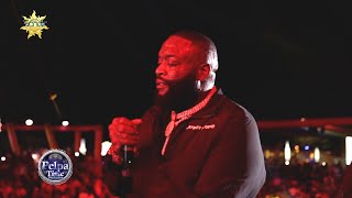 RICK ROSS give Jamaica a surprise with a special performance at AT SANDS