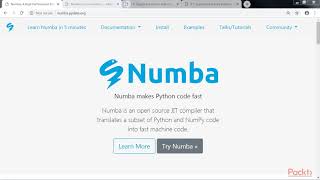 Learning IPython Interactive Computing Data Visualiz : Accelerat Python Code Numba | packtpub.com