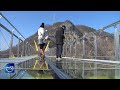 suspension bridge opens at mt. sogeumsan news today l kbs world tv 220121