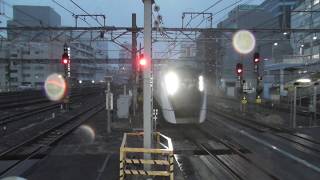 Ｅ３５３系　特急あずさ３号　南小谷行き　千葉駅到着