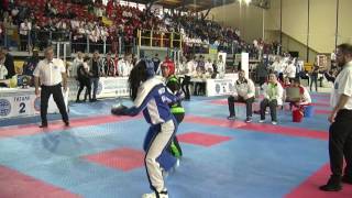 Caradh O'Donovan v Evita Viltanioti WAKO European Championships 2016