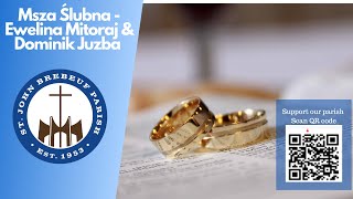 Wedding Mass - 05.23.26 - St. John Brebeuf Church