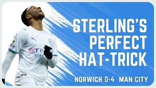 STERLING SCORES PERFECT HAT-TRICK | Norwich 0-4 Man City | Match Reaction |Premier League Highlights