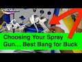 Automotive Spray Guns - SATA, Iwata, ATOM X, DeVilbiss, Warwick - Best Bang for Buck?