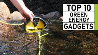 Top 10 Green Energy Gadgets Invention for Camping & Outdoors