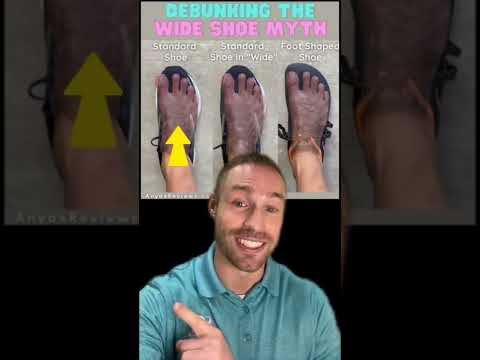 What is considered a wide foot for a man?