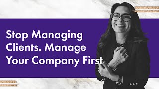 Stop Customer Experience Management. Manage Your Company First