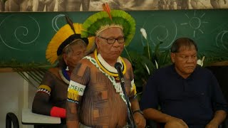 Icónico líder indígena brasileño Paulo Paiakan muere de covid-19 | AFP