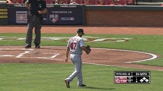 WSH@CIN: Gio fans eight, holds Reds to one run