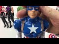 Marvel Avengers Titan Hero Series Hulk Iron Man Captain America Thor Hawkeye & Black Widow Figures