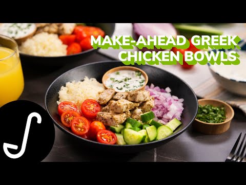 Greek Chicken Couscous Bowl Recipe