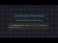 JavaScript Promises Explained for Beginners: Async Operations Made Easy
