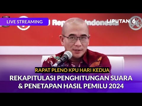 Hari Kedua Rapat Pleno Rekapitulasi Penghitungan Suara & Penetapan ...