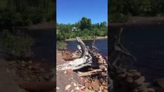 Mouth of the Tobacco River Keweenaw Geoheritage Tour