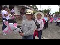 Niñez juigalpinas disfruta del tradicional Festival a Caballito de Palo